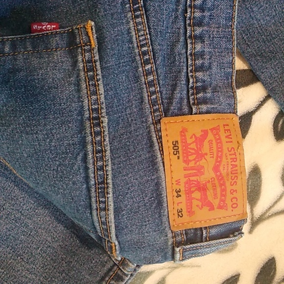 Men's Levi's 505 jeans, 34x32 - Picture 4 of 4